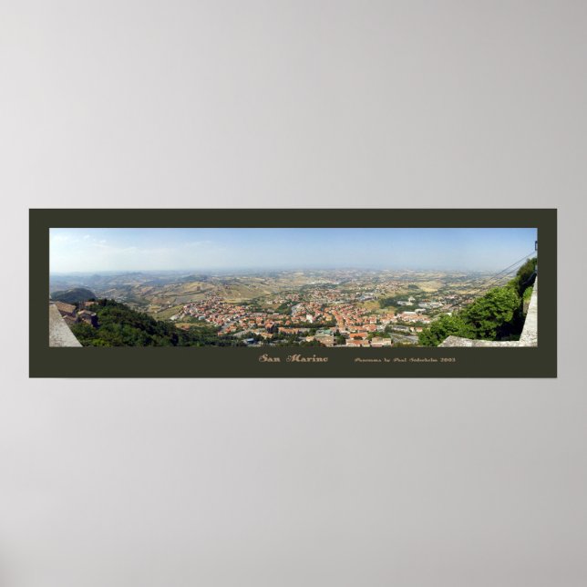 San Marino Poster (Framsidan)