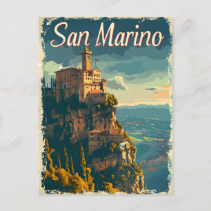 San Marino Vintage Vykort