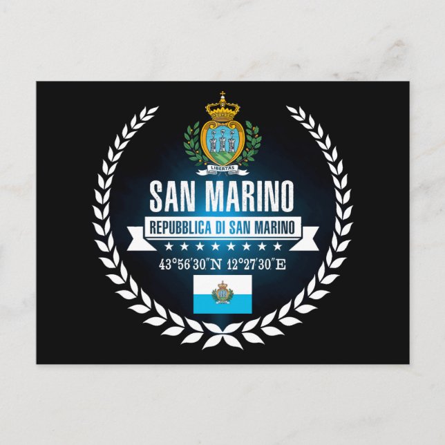 San Marino Vykort (Framsida)
