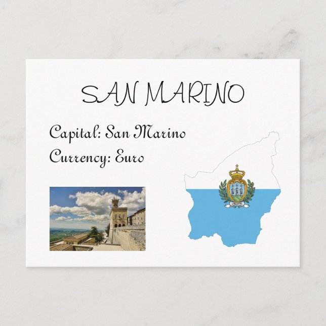 San Marino Vykort (Framsida)