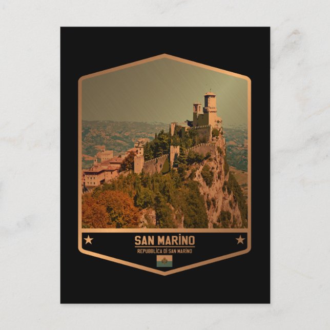 San Marino Vykort (Framsida)