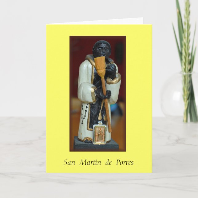 "San Martín de Porres ", Kort (Framsida)