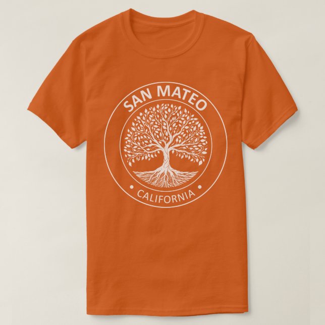 San Mateo T Shirt (Design framsida)