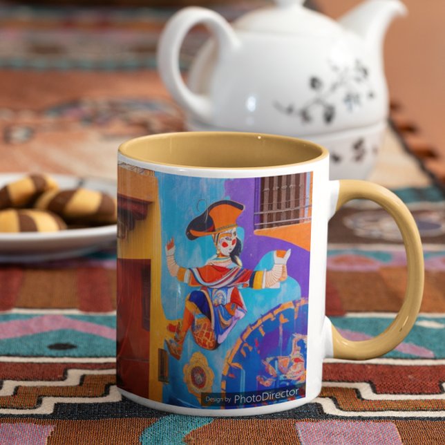 San Miguel 4 Kaffemugg (San Miguel Street 4 Coffee Mug)