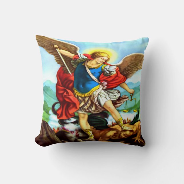 San Miguel Almohada - St Michael Pillow Kudde (Framsida)