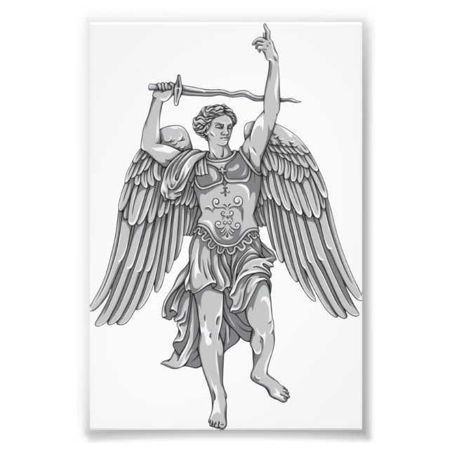 San Miguel Arcangel, San Miguel Arkengel Fototryck (Framsidan)