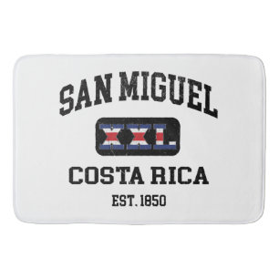 San Miguel, Costa Rica - XXL Athletic Badrumsmatta