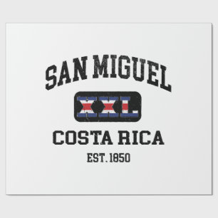 San Miguel, Costa Rica - XXL Athletic Presentpapper