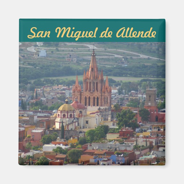 San Miguel de Allende 1 Magnet (Framsidan)