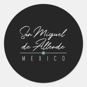 San Miguel De Allende for Runt Klistermärke