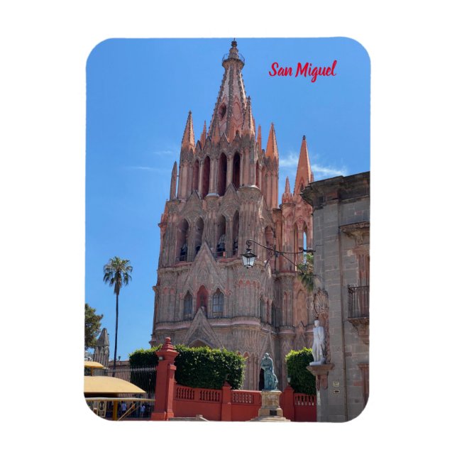 San Miguel de Allende Mexico Magnet (Vertikal)