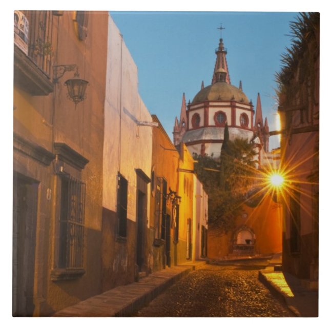 San Miguel de Allende, Mexiko. Kredit som:Njurar Kakelplatta (Framsidan)