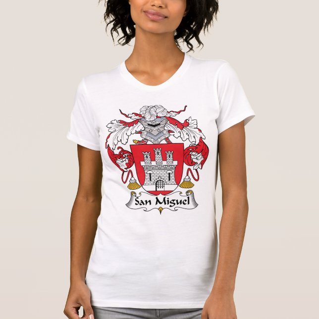 San Miguel familjvapensköld Tee (Framsida)