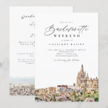 SAN MIGUEL MEXICO Travel Bachelorette Itinerary