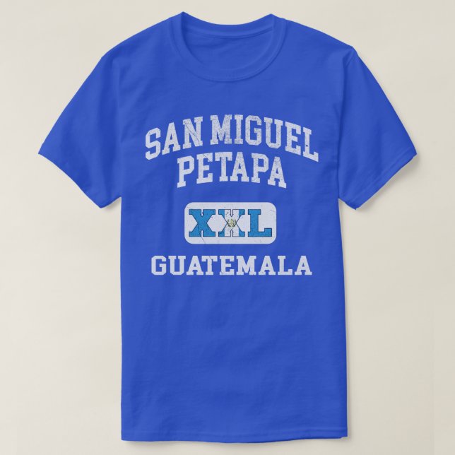 San Miguel Petapa Guatemala XXL Athletic design 1 T Shirt (Design framsida)