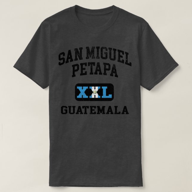 San Miguel Petapa Guatemala XXL Athletic design T Shirt (Design framsida)
