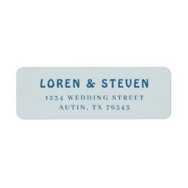 San Miguel Returadress Etikett