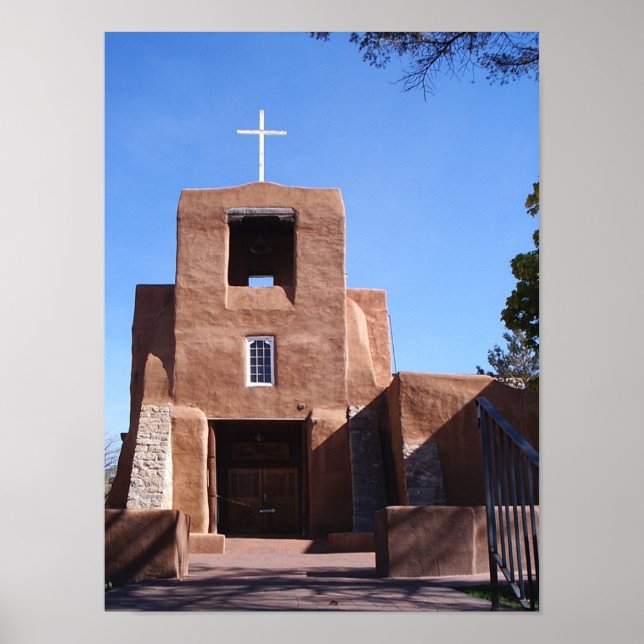 SAN MIGUEL UPPDRAG, SANTA FE NEW MEXICO POSTER (Framsidan)