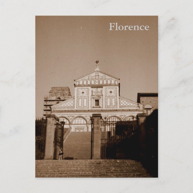 San Miniato del Monte Vykort (Framsida)