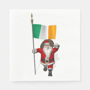 San Nioclás Nollaig Shona Duit Pappersservett