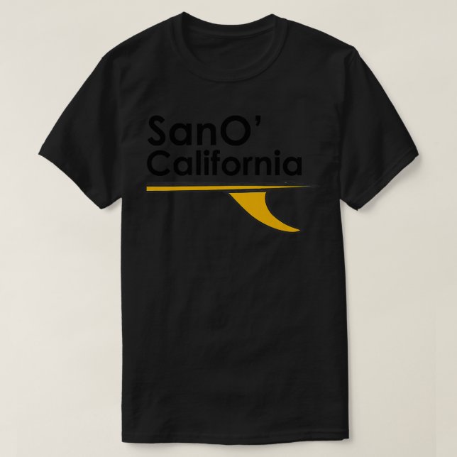 San Onofre California surf beach  T Shirt (Design framsida)