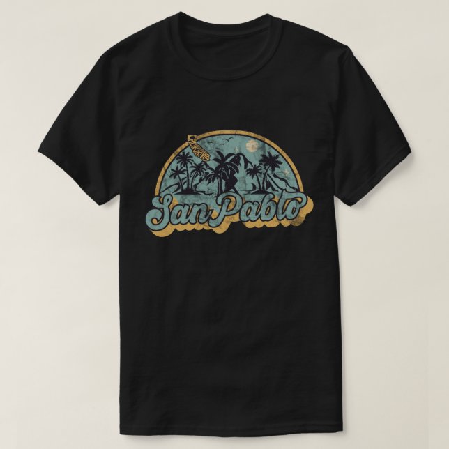 San Pablo, California T-shirt (Design framsida)