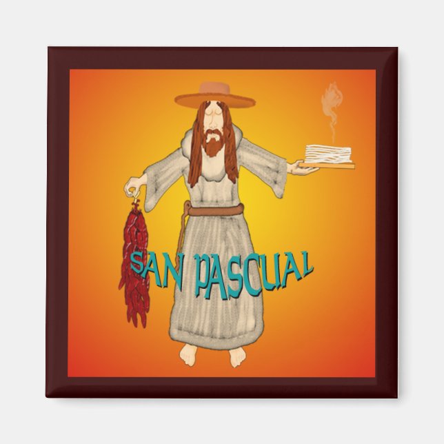 San Pascual - Patron Saint of Kitchens Magnet (Framsidan)