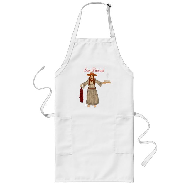 San Pascual som är ny - mexico stil Långt Förkläde (Framsidan)