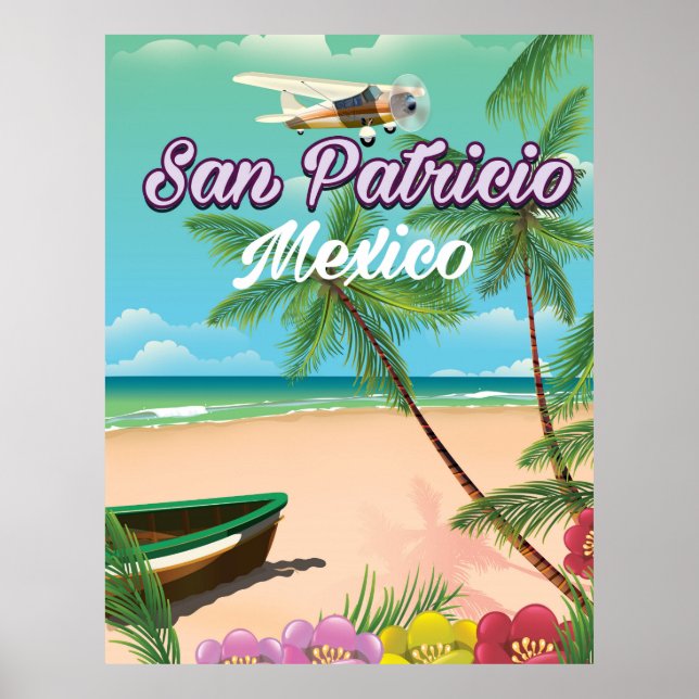 San Patricio Mexiko resaffisch Poster (Framsidan)