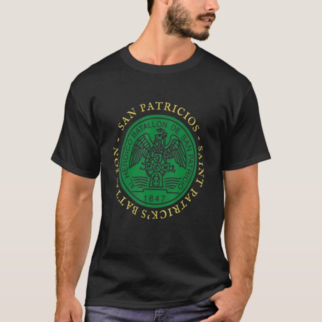 San Patricios Saint patrick Battalion_3 T Shirt (Framsida)
