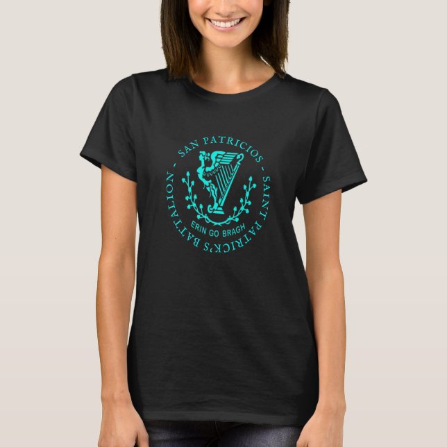 San Patricios Saint Patricks bataljon Premium_5 T Shirt (Framsida)