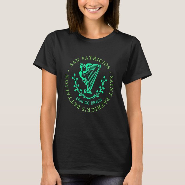 San Patricios Saint Patrick's Battalion_2 T Shirt (Framsida)
