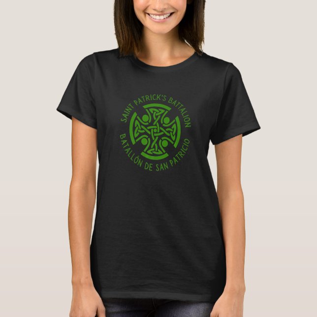 San Patricios Saint Patrick's Battalion Premium T Shirt (Framsida)