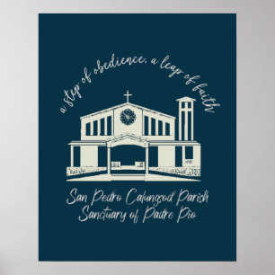 San Pedro Calungsod Parish - Padre Poster
