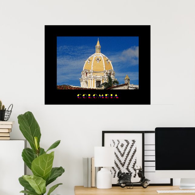 San Pedro Cathedral Cartagena Poster (Hemmakontoret)