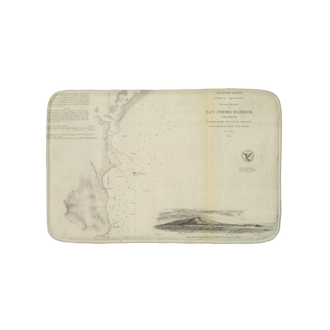 San Pedro hamn, Calif Badrumsmatta (Framsidan)