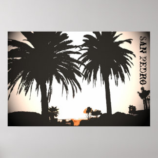 San Pedro Royal Handflatan Poster