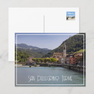 San Pellegrino Terme, Lombardiet, Italien Vykort