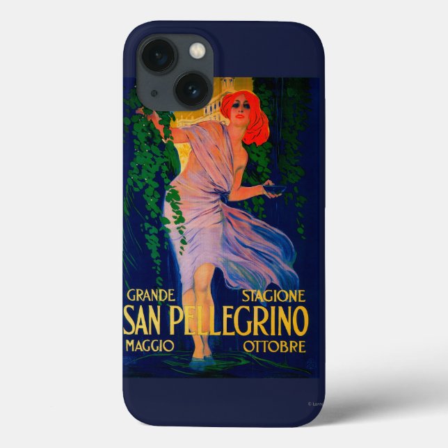 San Pellegrino vintage PosterEurope (Baksida)