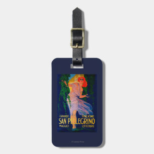 San Pellegrino vintage PosterEurope Bagagebricka