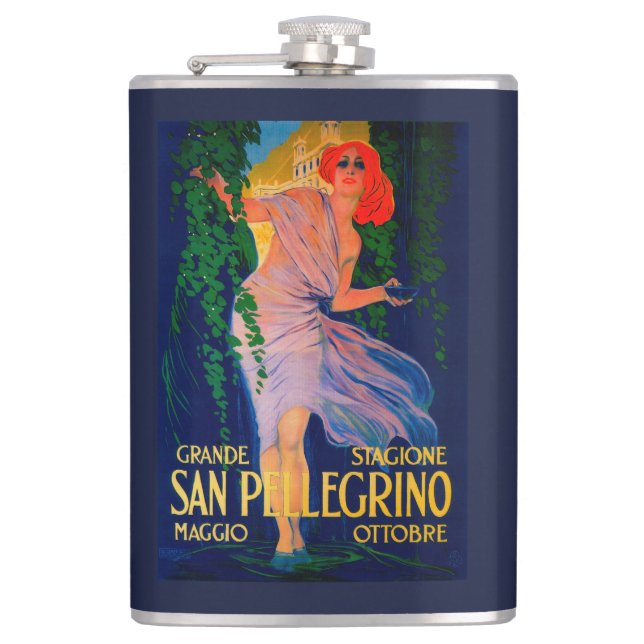 San Pellegrino vintage PosterEurope Fickplunta (Framsidan)