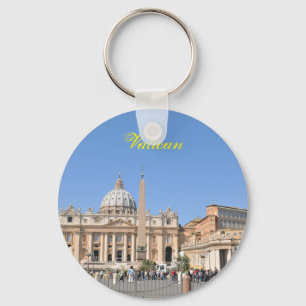 San Pietro kvadrerar i Vatican, Rome, italien Nyckelring
