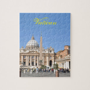 San Pietro kvadrerar i Vatican, Rome, italien Pussel