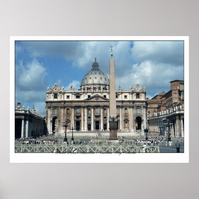 San Pietro - ROMA Poster (Framsidan)