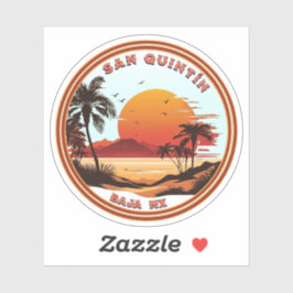 San Quintín Baja California Mexiko Klistermärken