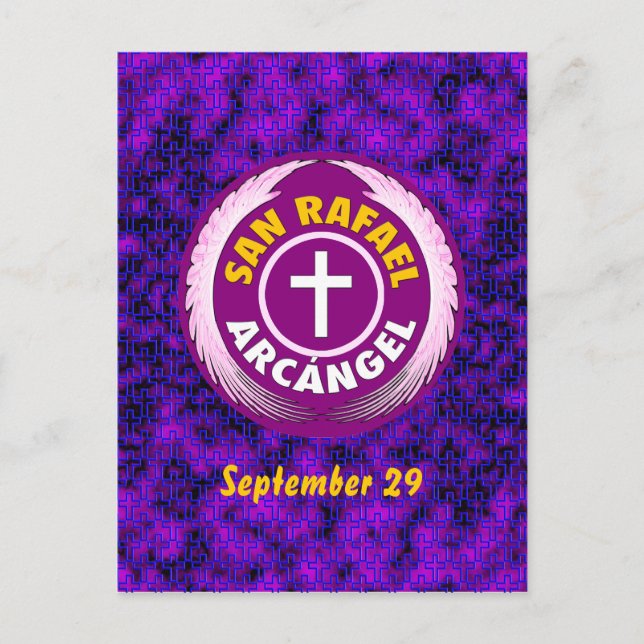San Rafael Arcangel Vykort (Framsida)