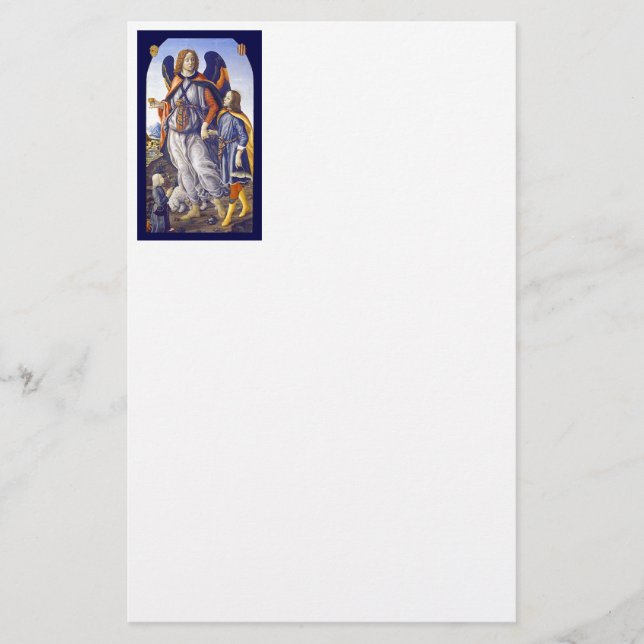 San Rafael Saint Raphael Brevpapper (Framsida)