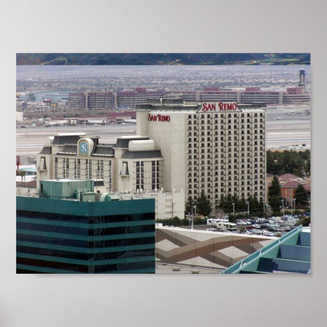 San Remo Las Vegas Poster (Framsidan)