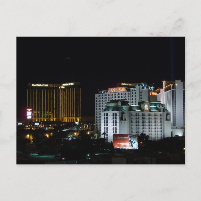 San Remo Las Vegas vykort (Framsida)