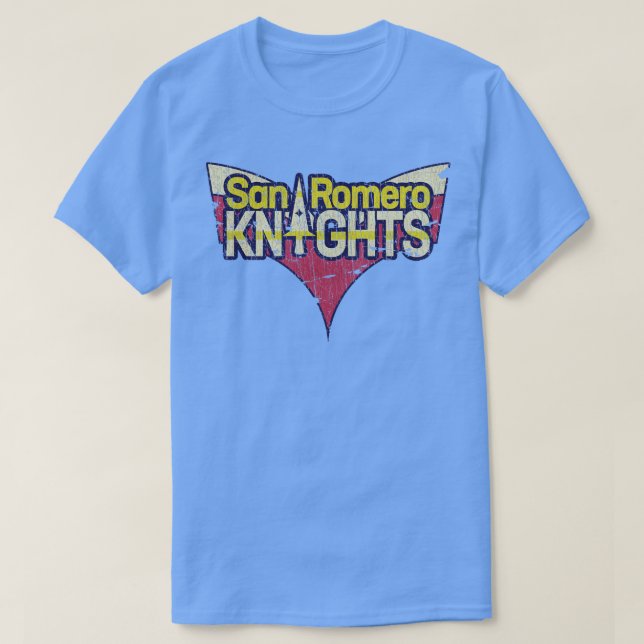 San Romero Knight 2012 T Shirt (Design framsida)